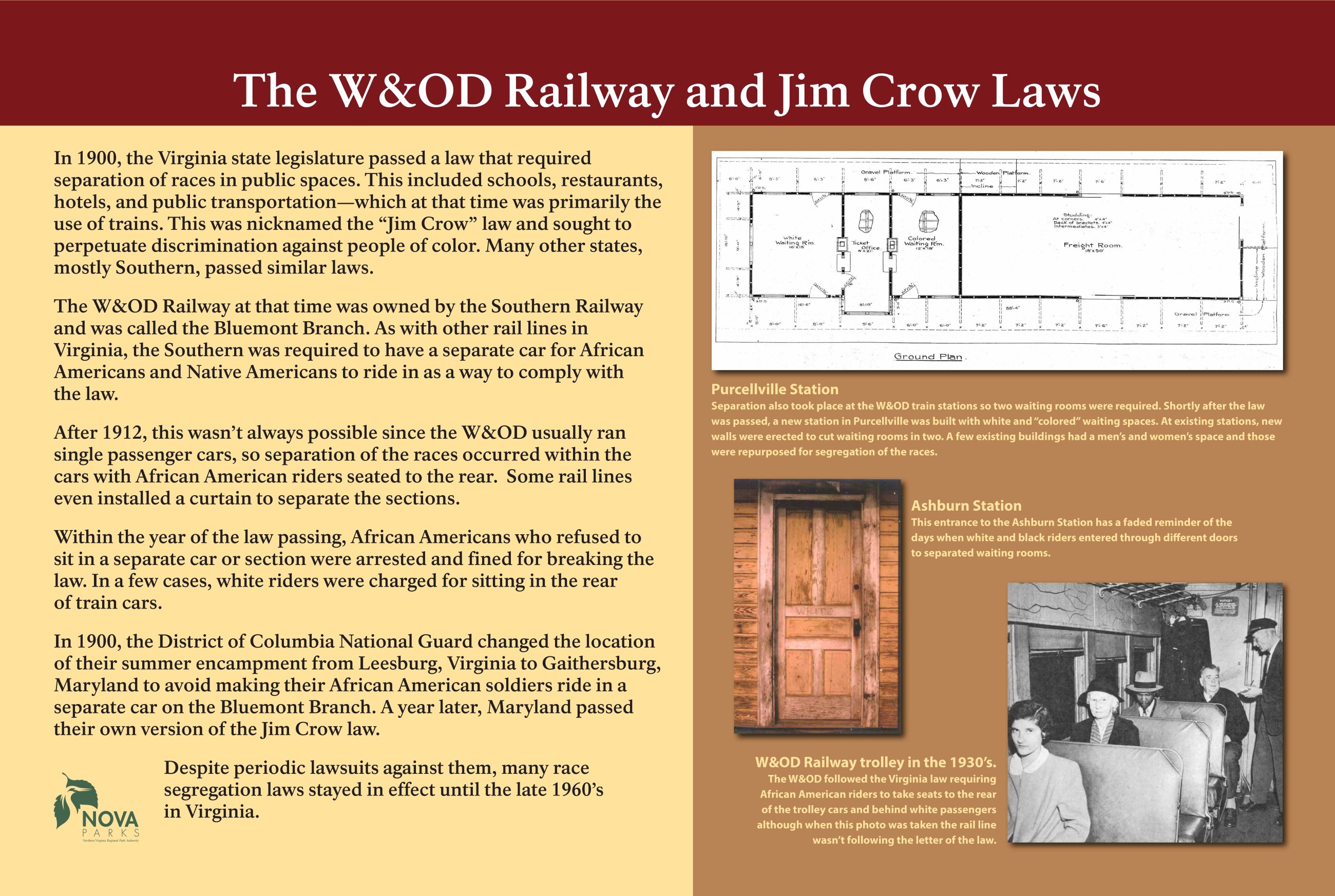 Park History Interpretive Series The W OD Railway and Jim Crow